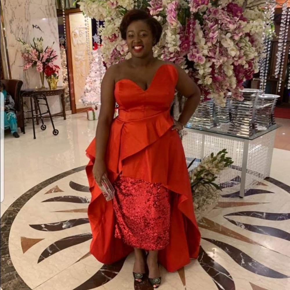 Used Red cocktail dress…
